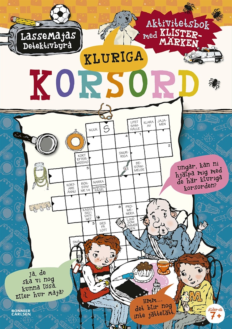 LasseMajas detektivbyrå: Kluriga korsord - finns i Rutströms bokhandel