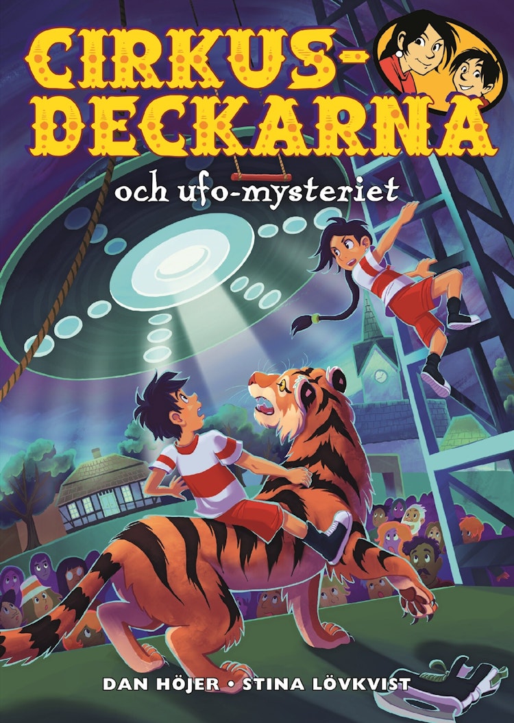 Cirkusdeckarna och ufo-mysteriet - finns i Rutströms bokhandel