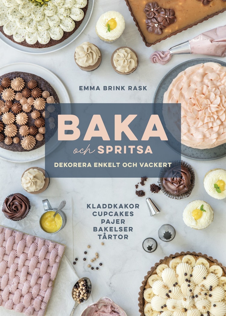 Baka och spritsa - finns i Rutströms bokhandel