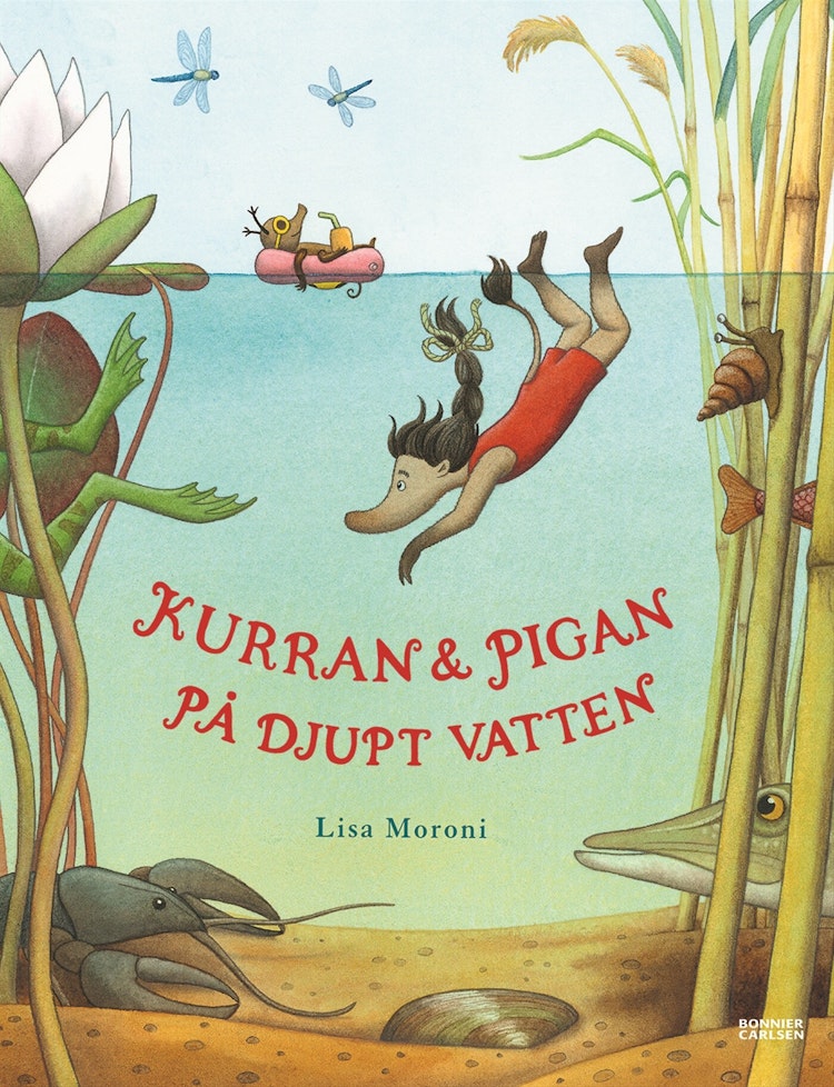 Kurran och Pigan på djupt vatten - finns i Rutströms bokhandel