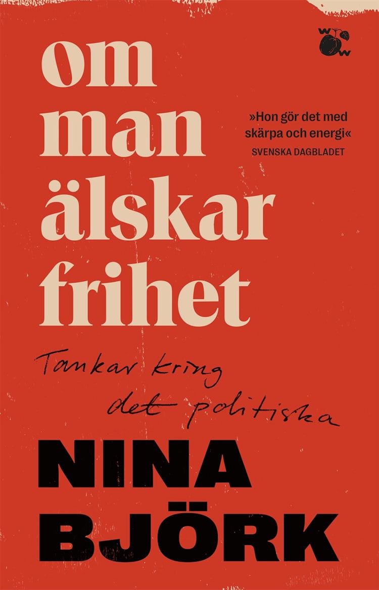 Om man älskar frihet - finns i Rutströms bokhandel