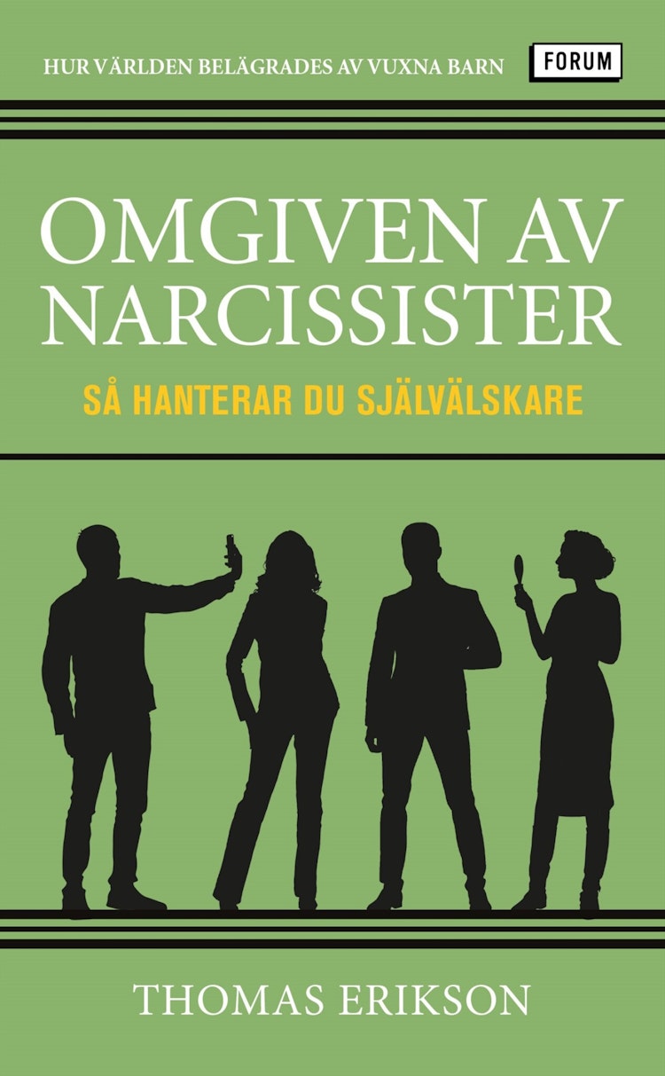 Omgiven av narcissister  - finns i Rutströms bokhandel