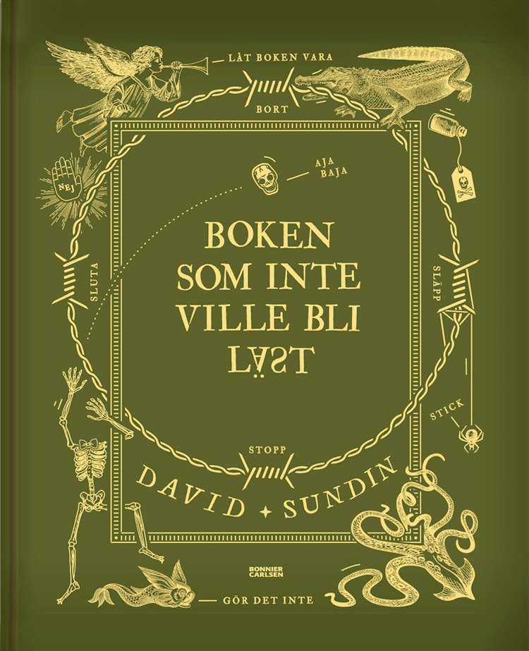 Boken som inte ville bli läst - finns i Rutströms bokhandel