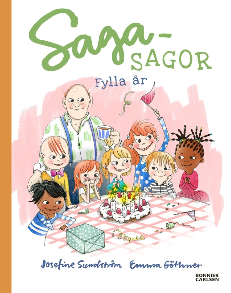 Sagasagor. Fylla år - finns i Rutströms bokhandel