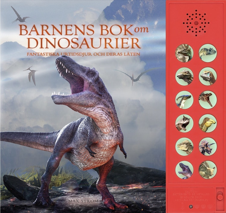Barnens bok om dinosaurier - finns i Rutströms bokhandel