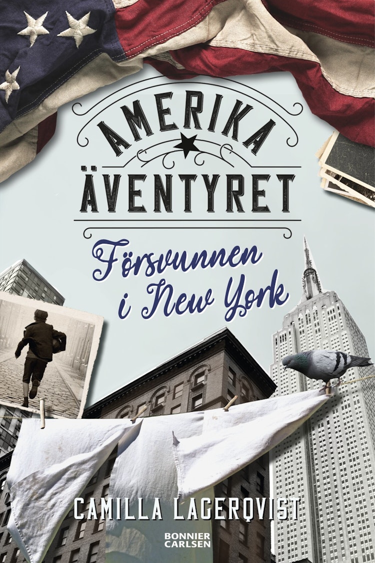 Försvunnen i New York - finns i Rutströms bokhandel