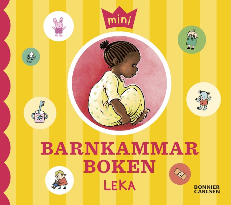 Minibarnkammarboken. Leka - finns i Rutströms bokhandel