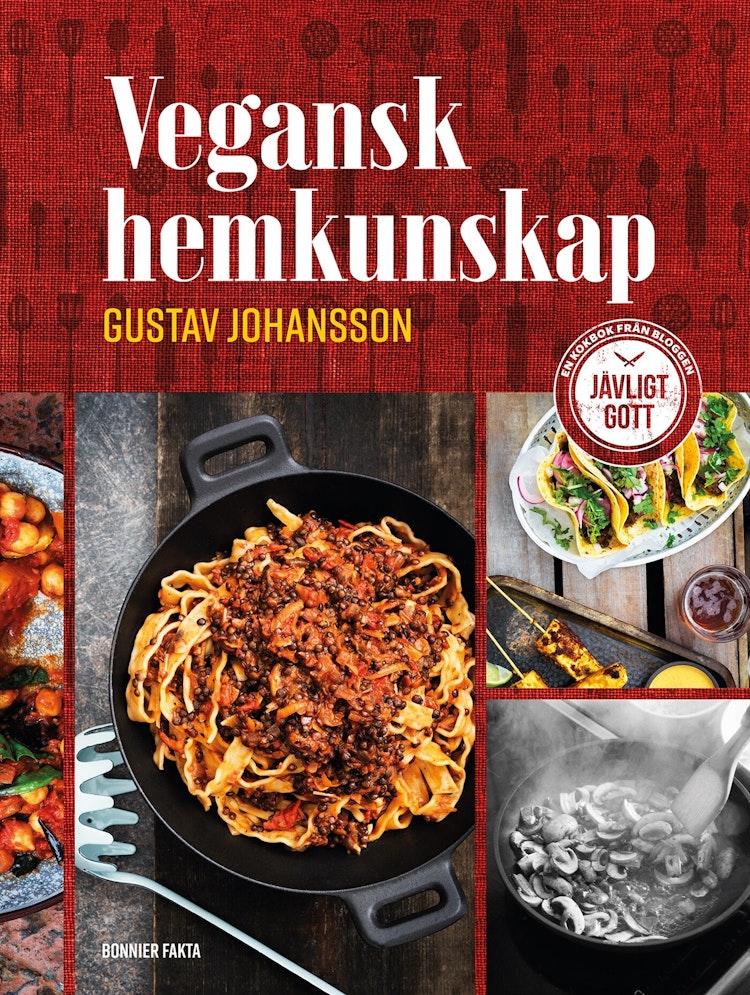 Vegansk hemkunskap - finns i Rutströms bokhandel