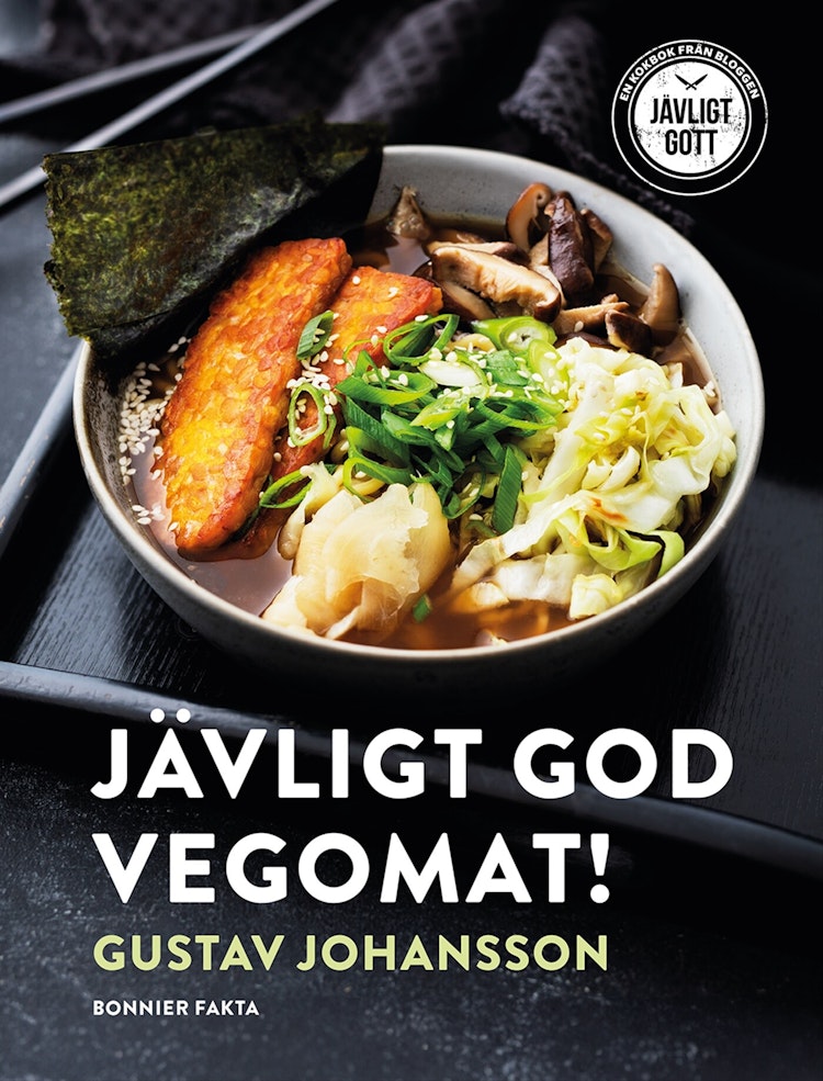 Jävligt god vegomat! - finns i Rutströms bokhandel