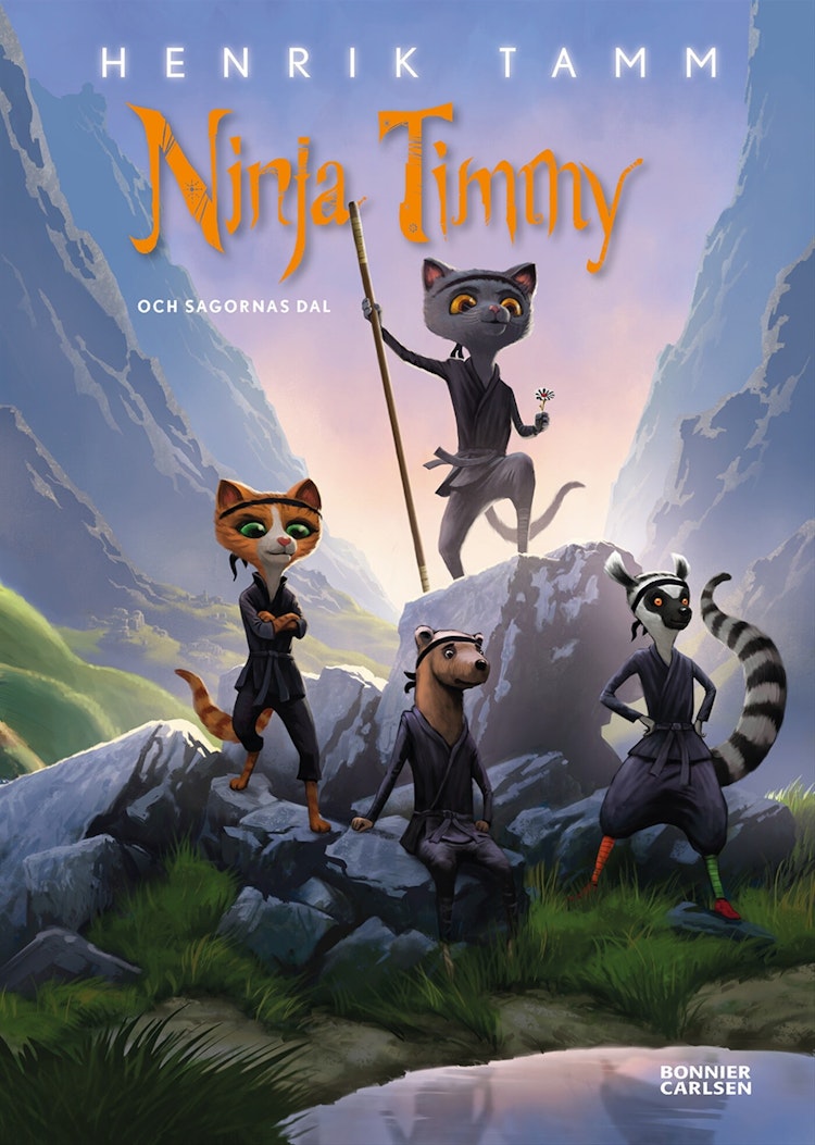 Ninja Timmy och sagornas dal - finns i Rutströms bokhandel