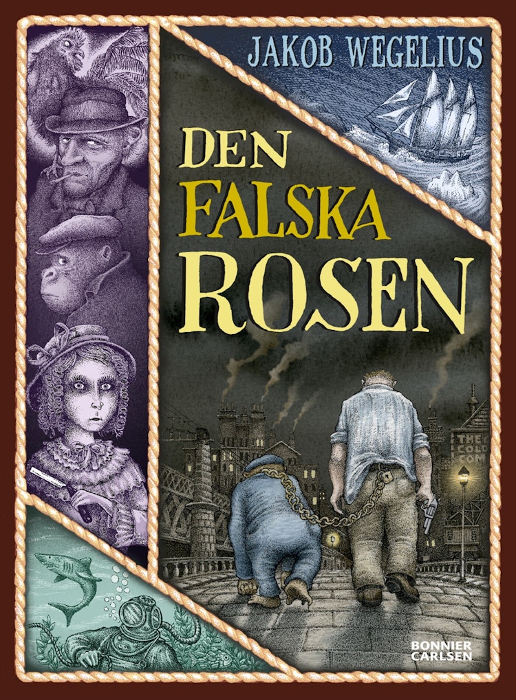Den falska rosen - finns i Rutströms bokhandel