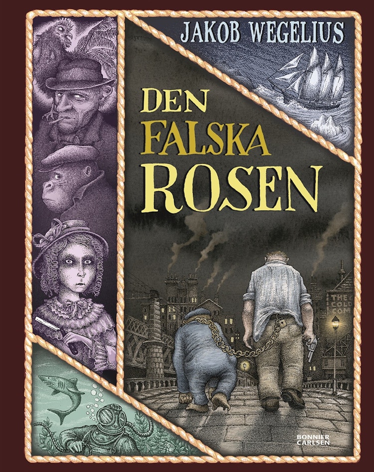 Den falska rosen - finns i Rutströms bokhandel