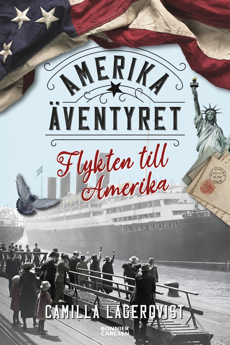 Flykten till Amerika - finns i Rutströms bokhandel