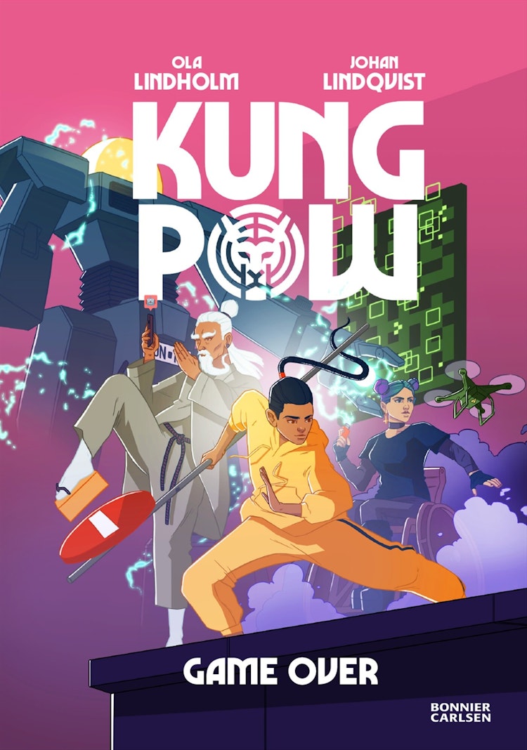 Kung Pow. Game over - finns i Rutströms bokhandel