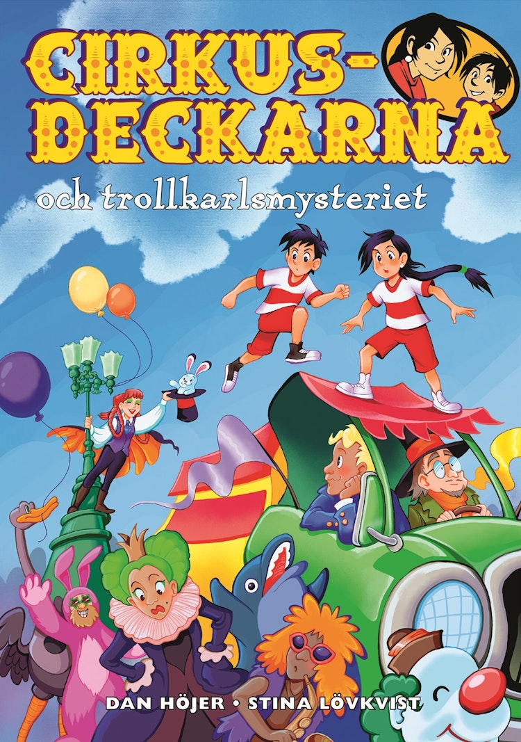  Cirkusdeckarna och trollkarlsmysteriet  - finns i Rutströms bokhandel