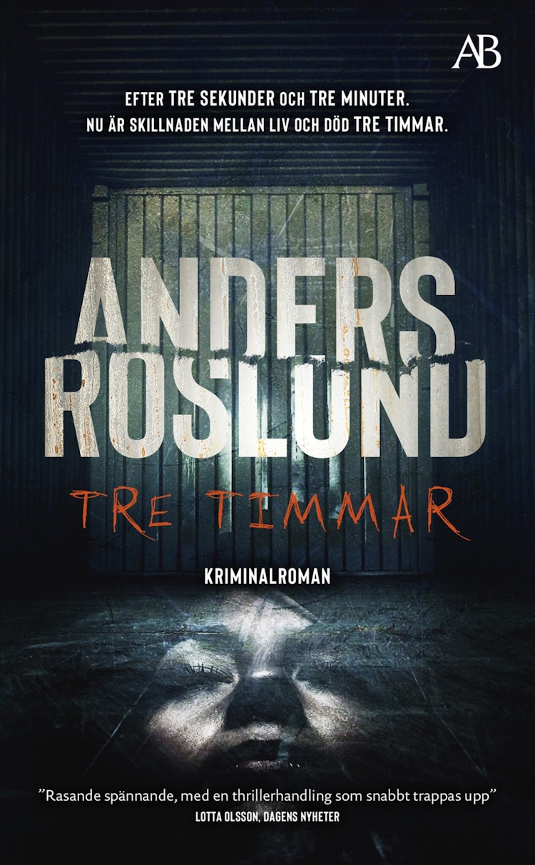 Tre timmar - finns i Rutströms bokhandel