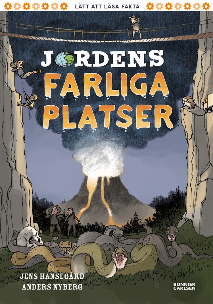 Jordens farliga platser - finns i Rutströms bokhandel