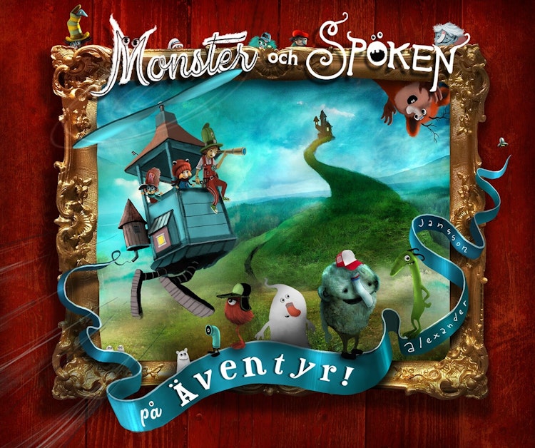 Monster och spöken på äventyr - finns i Rutströms bokhandel
