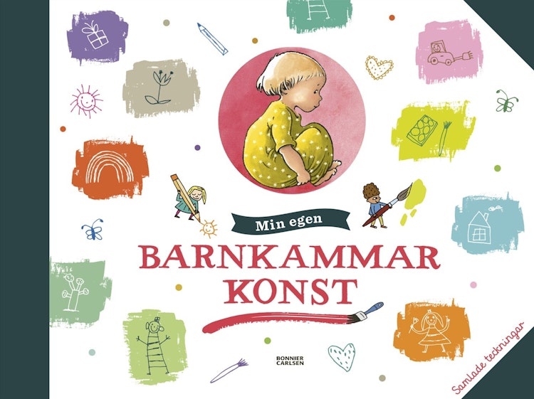 Min egen barnkammarkonst - finns i Rutströms bokhandel