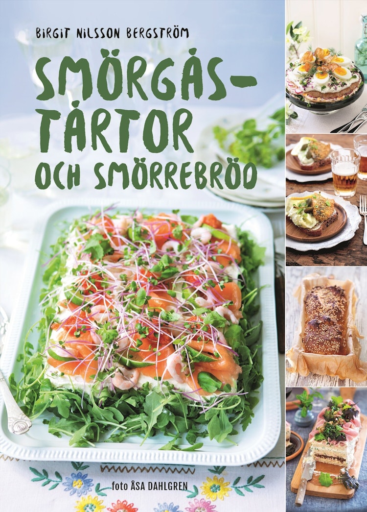 Smörgåstårtor och smörrebröd - finns i Rutströms bokhandel