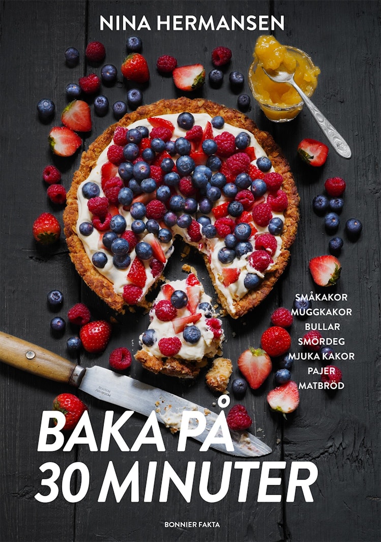 Baka på 30 minuter - finns i Rutströms bokhandel