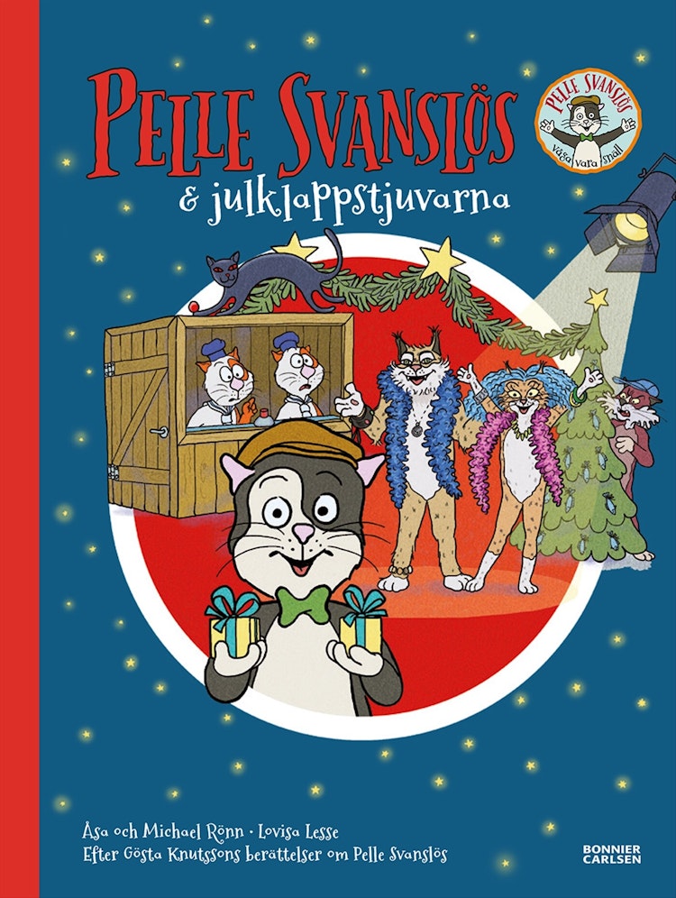 Pelle Svanslös och julklappstjuvarna - finns i Rutströms bokhandel