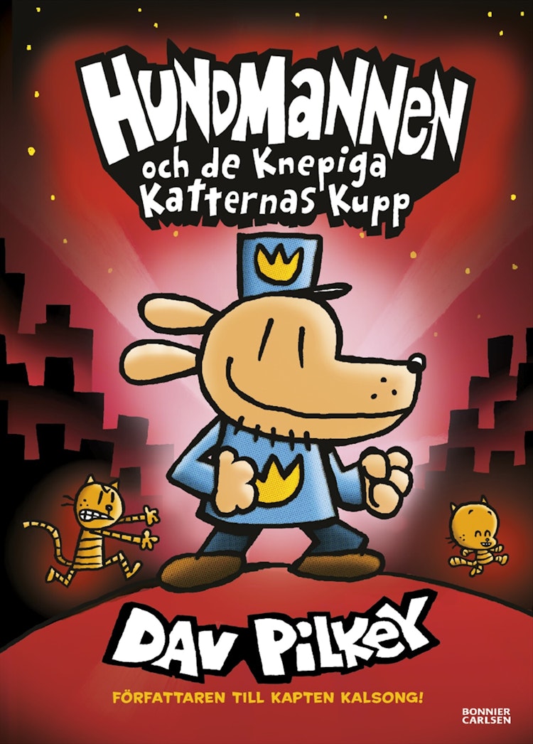Hundmannen och de knepiga katternas kupp - finns i Rutströms bokhandel