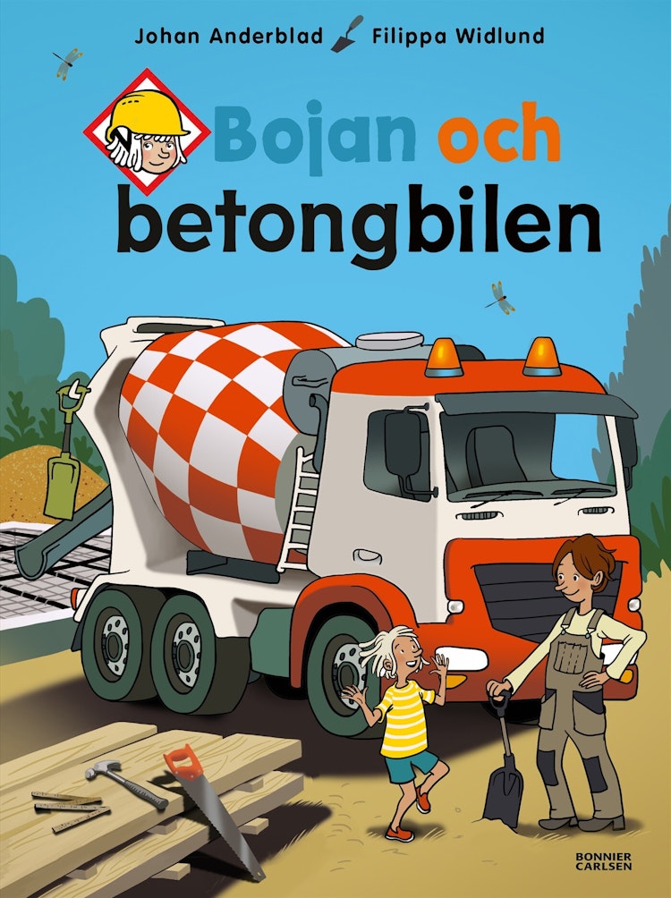 Bojan och betongbilen - finns i Rutströms bokhandel