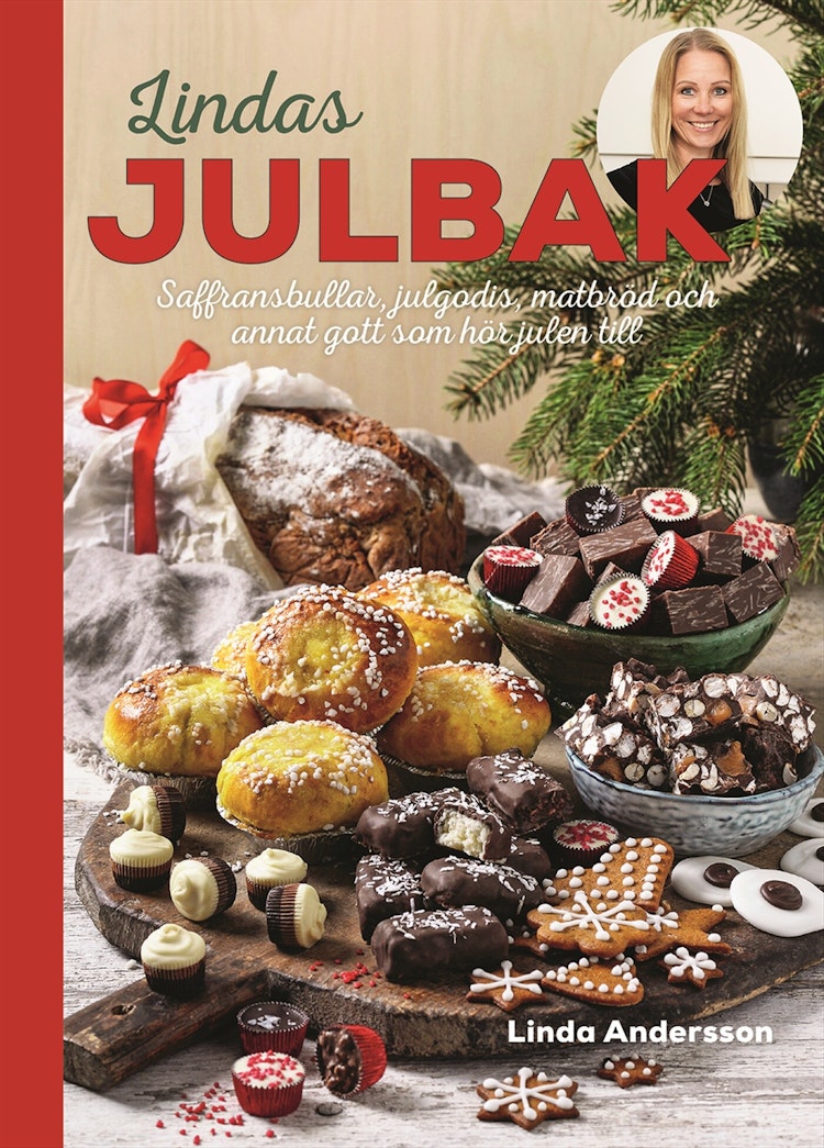 Lindas julbak - finns i Rutströms bokhandel