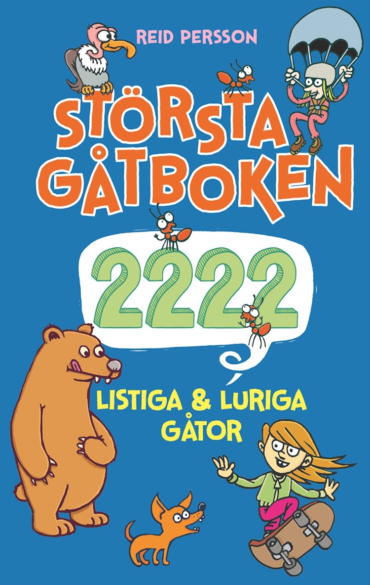 Största gåtboken - finns i Rutströms bokhandel