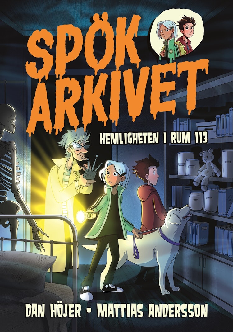 Spökarkivet: Hemligheten i rum 113 - finns i Rutströms bokhandel