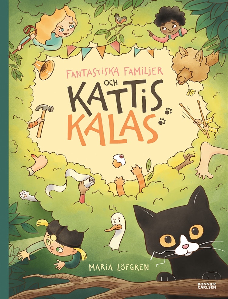 Fantastiska familjer och Kattis kalas - finns i Rutströms bokhandel