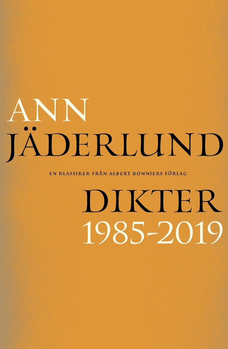 Dikter 1985–2019 - finns i Rutströms bokhandel