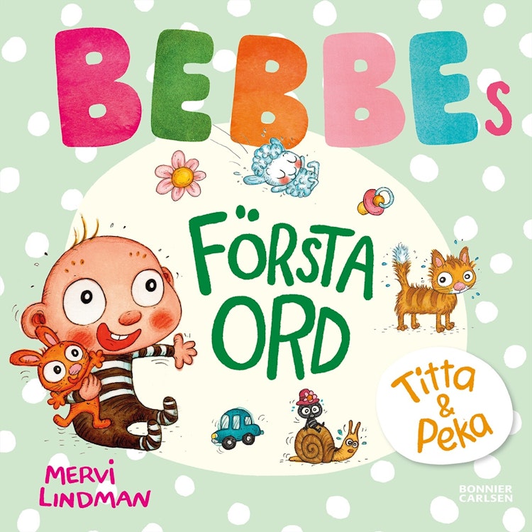 Bebbes första ord - finns i Rutströms bokhandel