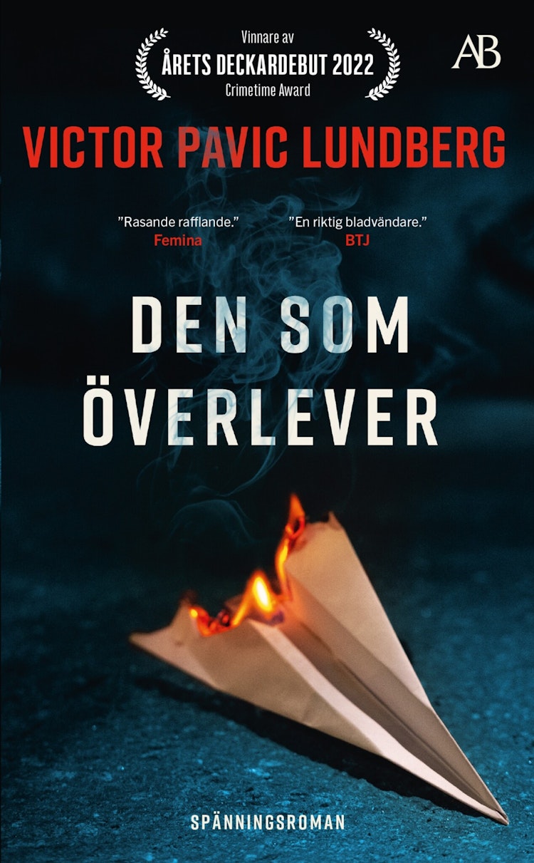 Den som överlever - finns i Rutströms bokhandel