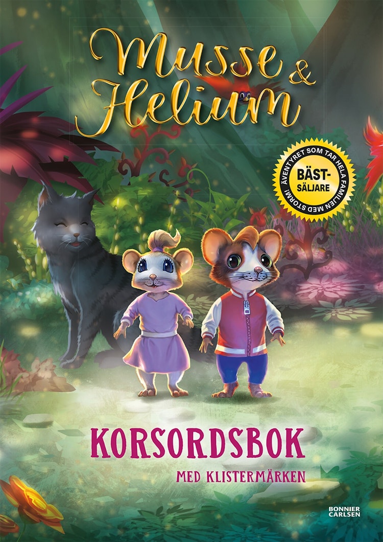 Musse & Helium. Korsordsbok - finns i Rutströms bokhandel