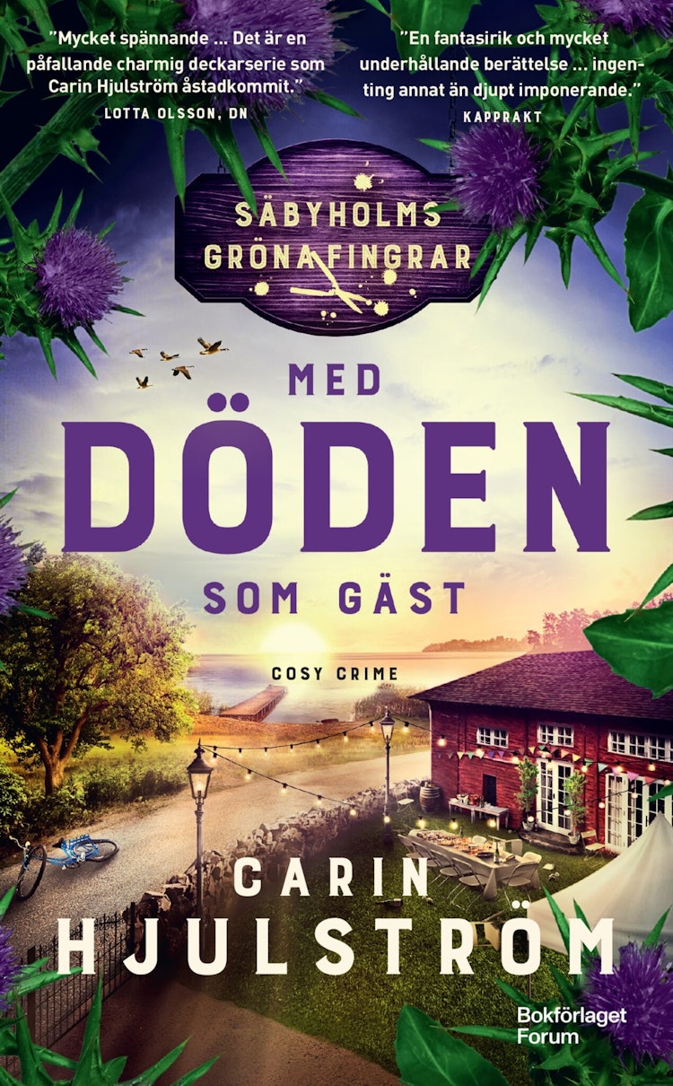 Med döden som gäst - finns i Rutströms bokhandel