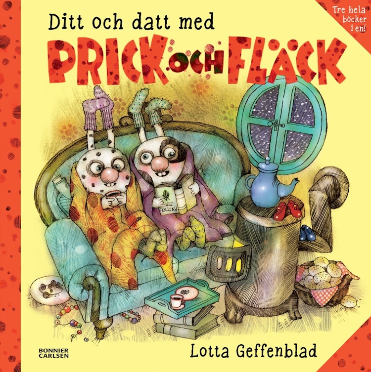 Ditt och datt med Prick och Fläck - finns i Rutströms bokhandel