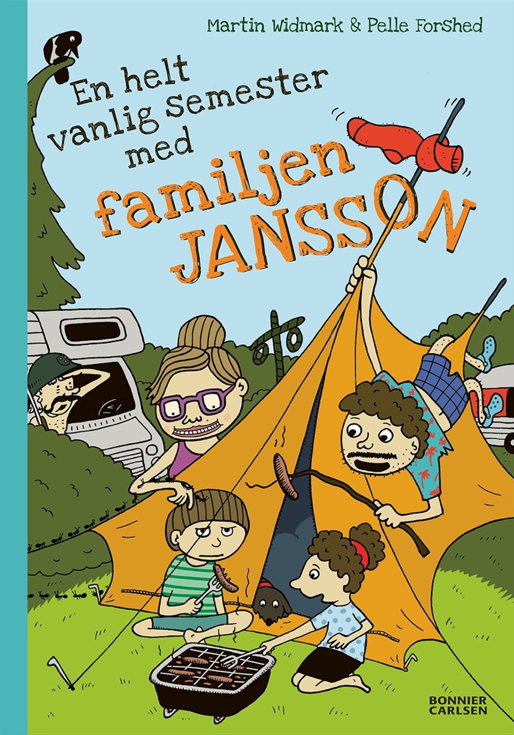 En helt vanlig semester med familjen Jansson - finns i Rutströms bokhandel
