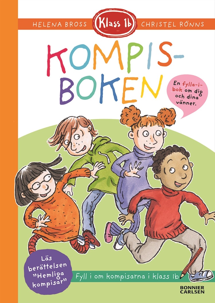 Klass 1b. Kompisboken - finns i Rutströms bokhandel