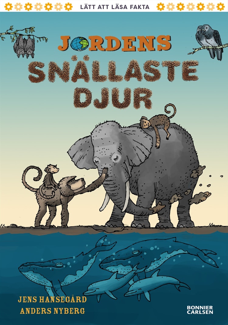 Jordens snällaste djur - finns i Rutströms bokhandel