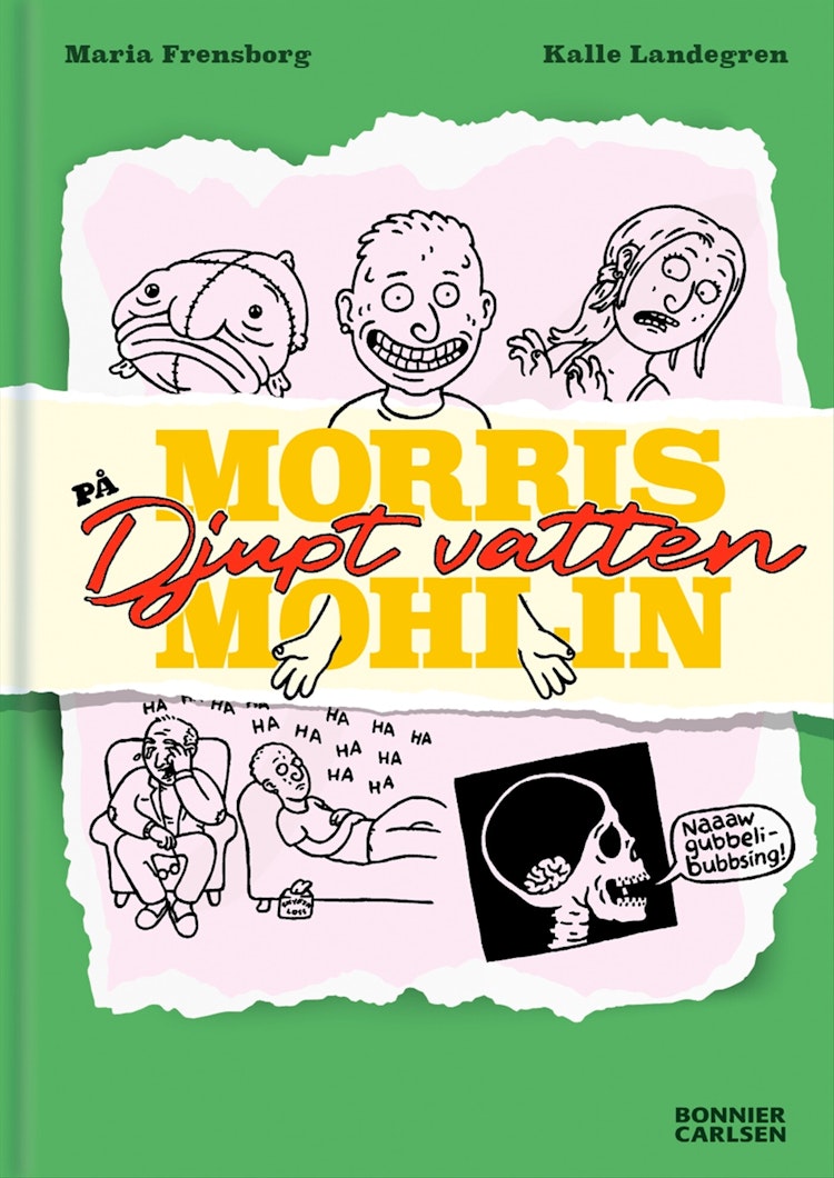 Morris Mohlin på djupt vatten - finns i Rutströms bokhandel