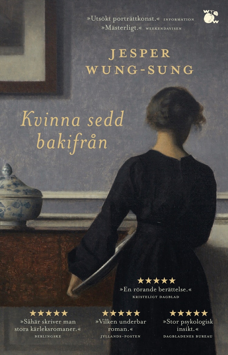 Kvinna sedd bakifrån - finns i Rutströms bokhandel