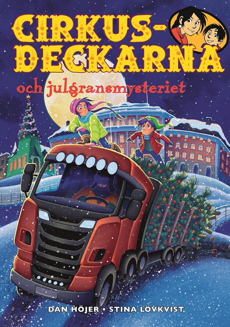 Cirkusdeckarna och julgransmysteriet - finns i Rutströms bokhandel