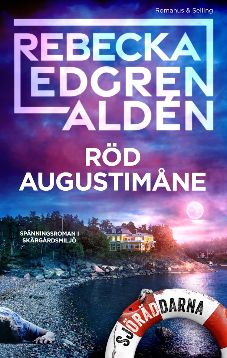 Röd augustimåne - finns i Rutströms bokhandel