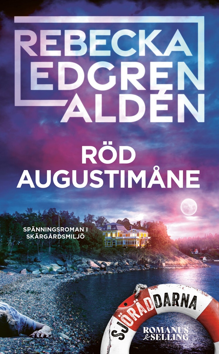 Röd augustimåne - finns i Rutströms bokhandel