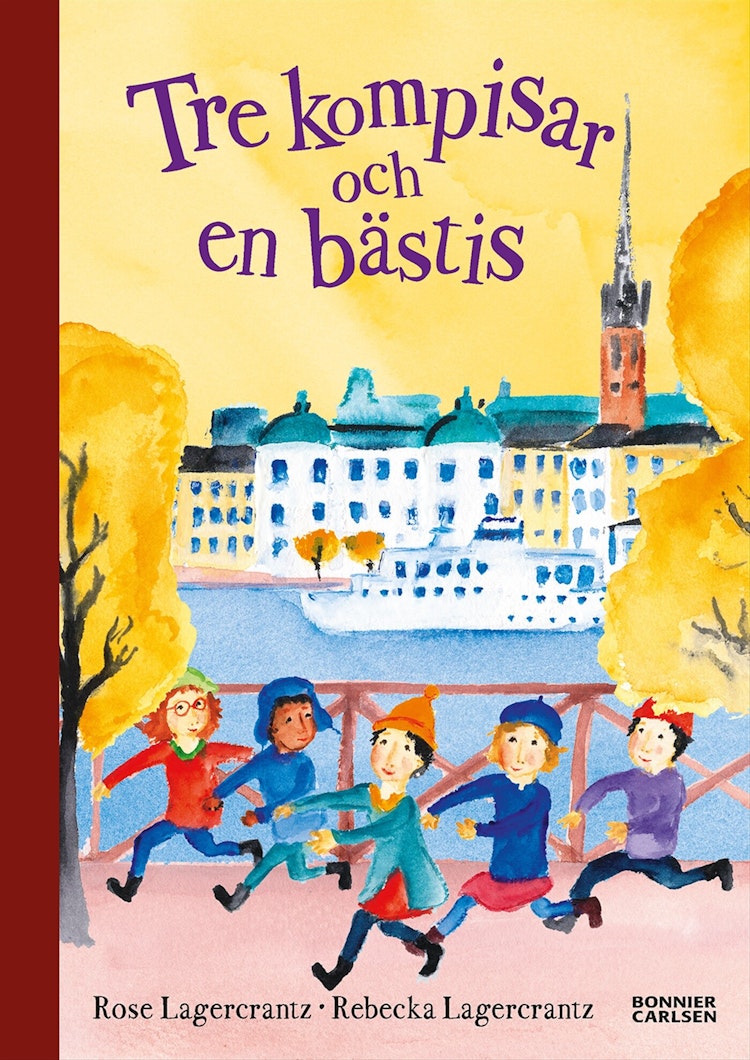 Tre kompisar och en bästis - finns i Rutströms bokhandel