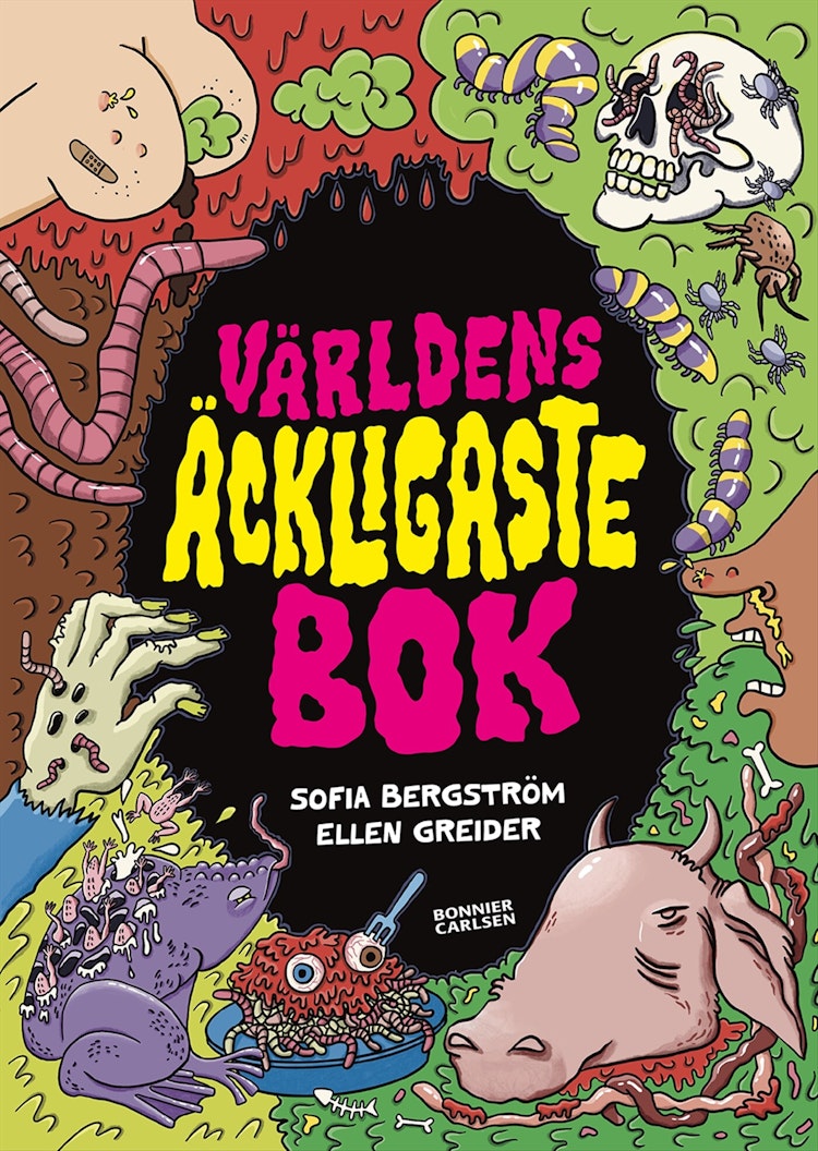 Världens äckligaste bok - finns i Rutströms bokhandel