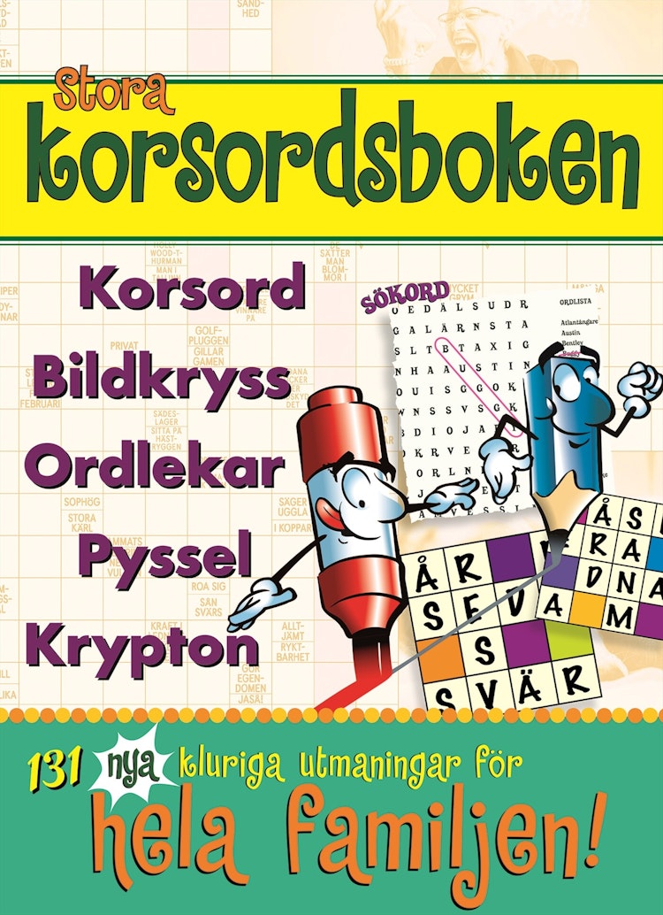 Stora korsordsboken 20 - finns i Rutströms bokhandel