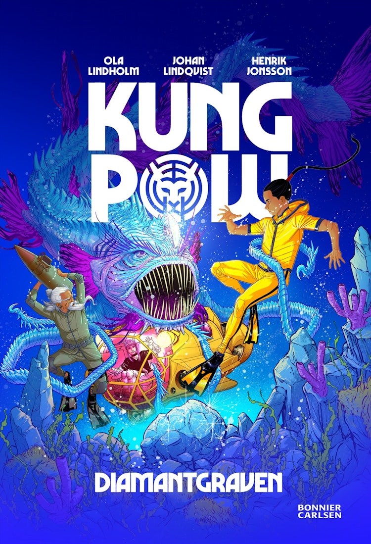 Kung Pow. Diamantgraven - finns i Rutströms bokhandel